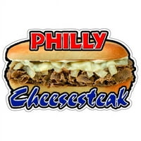 Подписване на сирене Philly Cheese Steak Concession Decal Restauran