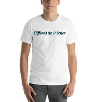 Недефинирани подаръци 3xl Cliffords го правят по-добре памучна тениска с къс ръкав