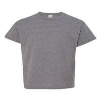 Gildan - Тежка тениска на тежка памучна младежка - 5000B - Графит Хедър - Размер: S