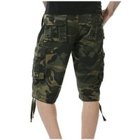 DXHMoneyh товарни къси панталони за мъже мъжки камо на открито военни тактически товари къси многопочатни камуфлажни спортни шорти
