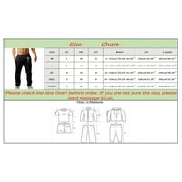 Zuwimk Pants for Men Fashion, мъжки тънки приспособления-устойчиви плоски фронт Chino Pant White, L