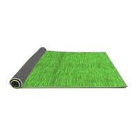 Ahgly Company Indoor Round Резюме зелени зелени килими за модерна зона, 5 'кръг