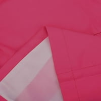 Жени плюс размери якета покрива женски плътно цветен бутон Pocket Recreational Long Loweve Coat Tops Compesmition Picks Горещо розово