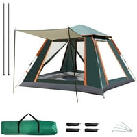 Къмпинг Лека палатка за 4-лица, палатки за защита от UV с мрежа за носене на комари за туристическа раница