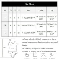 Feternal Women's Fashion Solid Color Sexy Hollow Open Back Bikini Swimsuit Split Bwimsuit High Alists Bynsuits for Women