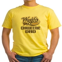 Cafepress - Chiweenie Dog Татко лека тениска - Лека тениска - CP