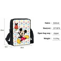 Задайте раница Mickey Mouse Backpack Цветна чанта за книги за детски училищни пособия, Style2