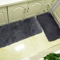 Leaftforme комплект анти-плъзгане сгъстяване на пода килим мат възглавница домашна кухня кухня подложки