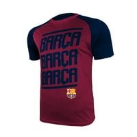 ICON Sports Men FC Barcelona официално лицензиран футболна поли риза фланелка - Medium