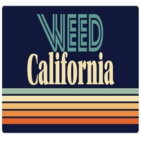 Weed California Vinyl Decal Sticker Retro дизайн