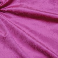 Fabric Mart Direct Hot Pink Fuchsia памучна кадифена тъкан от двора или ширина, двор розов кадифена тъкан, тапицерия за тежест за завеси, тъкан на едро, модна кадифена тъкан