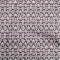 Oneoone Rayon Purple Fabric Textlemure Quilting Supplies Print Sheing Fabric до двора
