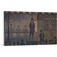 Circus Sideshow Canvas Art Print от Georges Seurat - Размер: 26 18