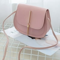 Yinguo Fashion Style Solid Color Tassel Articific Leather Cage Cage Messenger чанта
