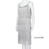 Shpwfbe ежедневни рокли за жени модни о-шийни флорални печат с дълъг ръкав с дължина на коляното за жени