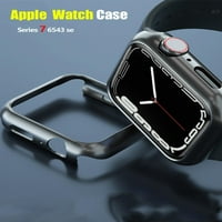 Твърд капак за калъф на Apple Watch за пълна ултра тънък капак Защитен капак за броня за броня за IWatch SE Series 1
