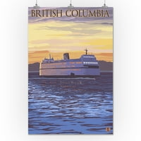 Британска Колумбия, Канада - BC FERIES - LP Original Poster