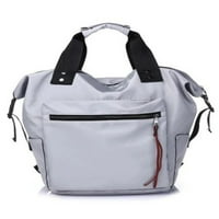 Voguele Bookbag Backpack Училищна чанта за дневен лаптоп Knapsack Travel Computer Rucksack Grey в