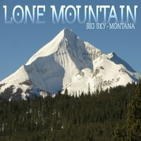 Голямо небе, Монтана, самотна планина