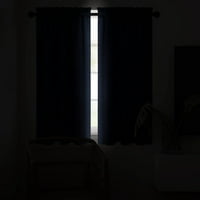 Lingstar Blackout Valances за прозорци хол кухня спалня Термично изолирани завеси за валанс на прозореца