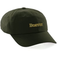 Daxton USA заявява голф татко шапка памук неструктурата с нисък профил, маслинова шапка Бостън