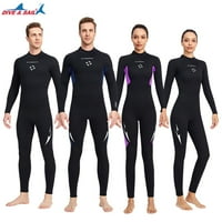 Платни мокри костюми Scr Neoprene Diving Suit дълги ръкави дълги панталони износване устойчив сърф костюм за шнорхелинг сърфиране плуване черно 3xl