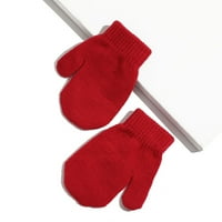 Сдвояване на деца Зимни ръкавици меки удобни за носене на добре изглеждащ широк приложения Лек ветроустойчив акри