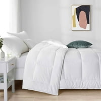 Soft Down Alternative Comforter, през целия сезон лек ватиран утешител с ъглови раздели, релефна вложка за хотел Jacaqurd за спалня за спалня