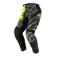 Oneal Element Ride Black Neon Jersey Pant Boots Combo