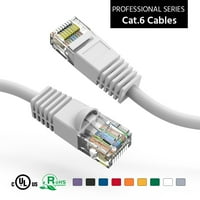 50 фута CAT UTP Ethernet Network Booted Cable White, Pack