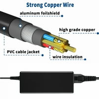 BOO съвместим подмяна на променлив ток за ASUS F75VB F75VB-TY051H F75VB-TY041H F75VB-TY049H Захранващ кабел за захранване на лаптоп PSU PSU