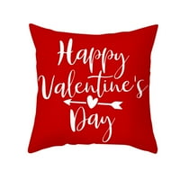 Giligiliso Valentine Day's Day Pottor Plow Plow Case Square Dofa Toist Cushion Cover Christmas в продажба