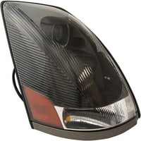 1A Auto Black LED производителност Халогенна фарове лампа Комплект за Volvo VN VNL VNM